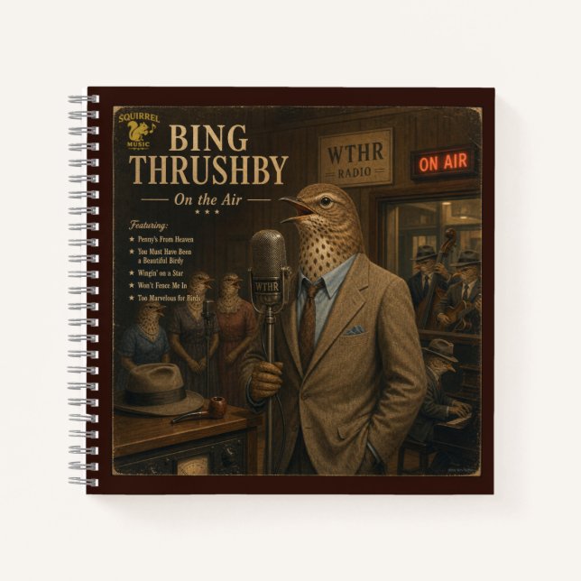Bing Thrushby Album: a Parody Notebook (Front)