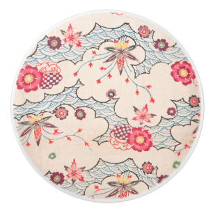 Bingata Bath Ceramic Knob