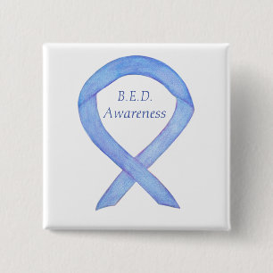 Binge Eating Disorder (BED) Awareness Ribbon Pin