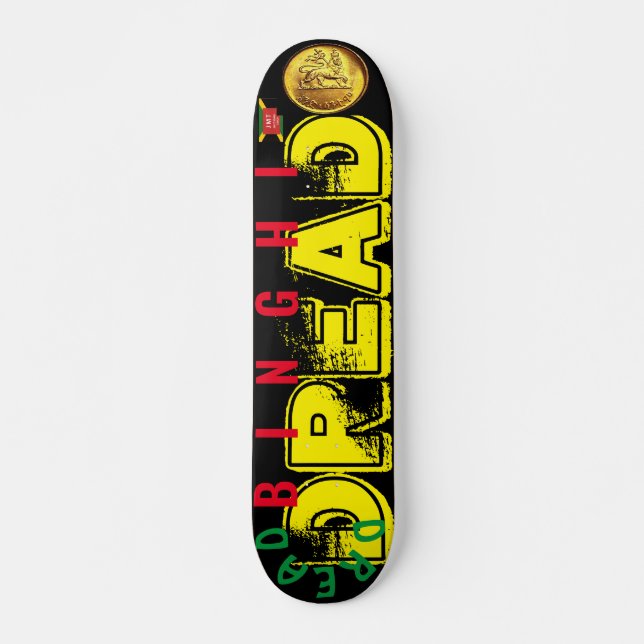 BINGHI  DREAD 7 3/4" Skateboard Deck (Front)