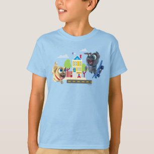 Bingo and Rolly   Pugs to the Rescue T-Shirt
