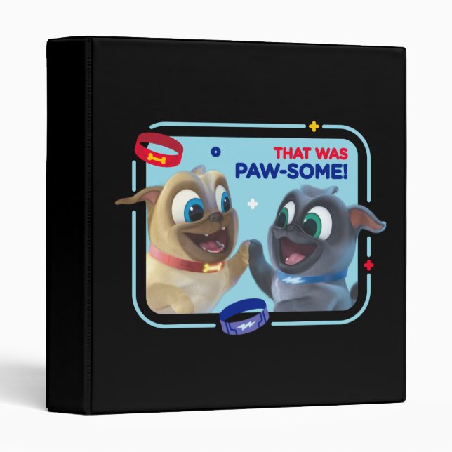 Bingo and Rolly | That was Paw-Some Binder (Front/Spine)