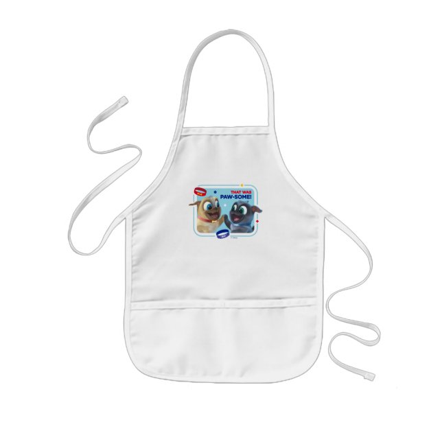 Bingo and Rolly | That was Paw-Some Kids Apron (Front)
