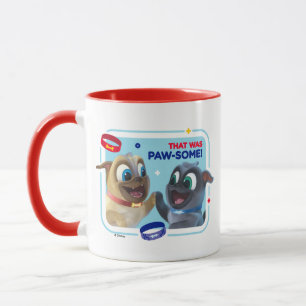 Bingo and Rolly   That was Paw-Some Mug