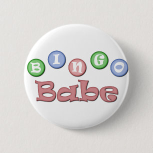 Bingo Babe 2 Inch Round Button