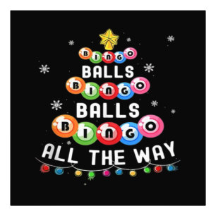 Bingo Balls Bingo All The Way  Photo Print