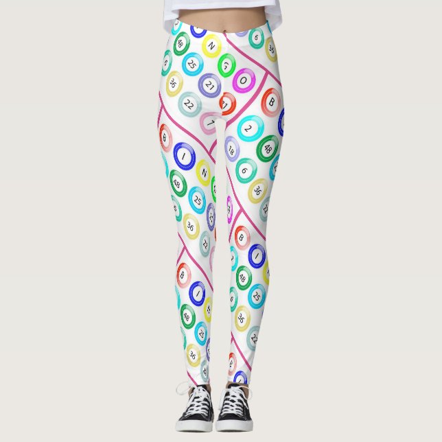 Bingo Balls Leggings (Front)