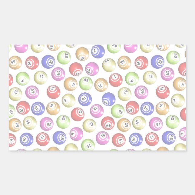 Bingo Balls Sticker (Front)
