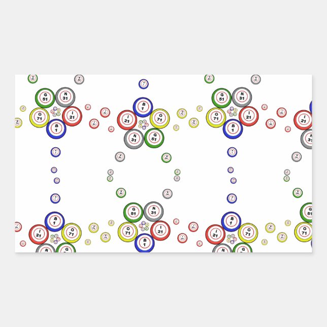 Bingo Balls Sticker (Front)