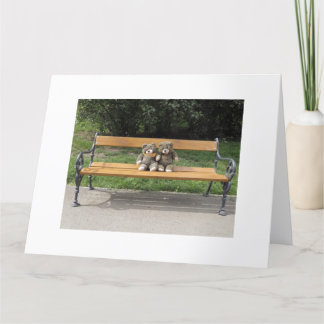 Bingo Bear Greeting Card