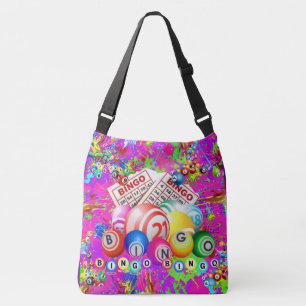 Bingo Bingo Splattered Paint Crossbody Bag