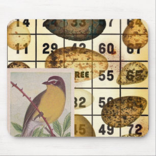 Bingo Bird Mouse Pad