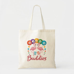 Bingo Buddies Player Flamingo Tote Bag