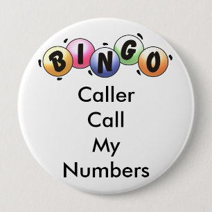 BINGO Button Caller Call My Numbers