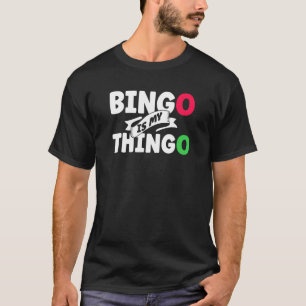 Bingo Caller Playing Card Game Win Lucky Bingo The T-Shirt