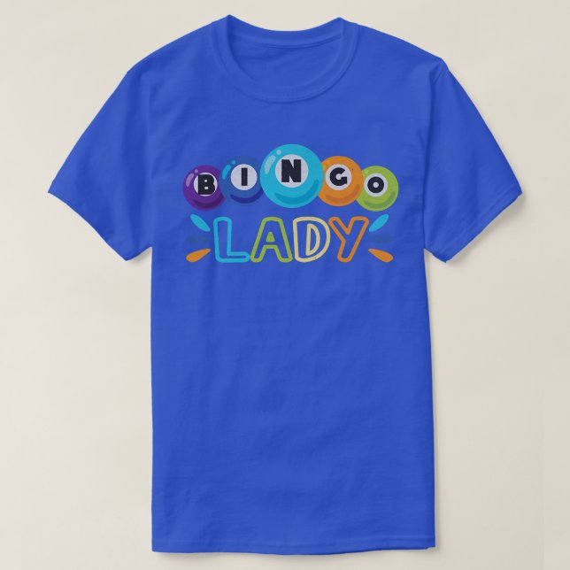 Bingo Card Game Grandma Bingo Player Bingo Cards P T-Shirt (Design Front)