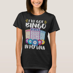 Bingo Card Game Grandma Bingo Player Bingo Cards T-Shirt