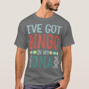 Bingo Card Game Grandma Bingo Player Bingo Cards T T-Shirt