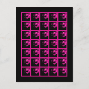 Bingo Card Markers Sweet 16 Hot Pink Black Party