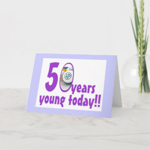 Bingo cards - 50th Birthday