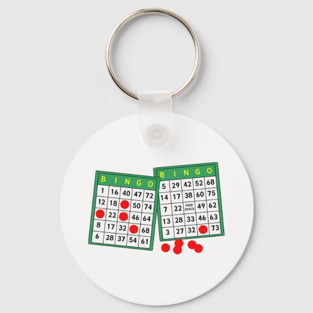 Bingo Cards Keychain (Front)