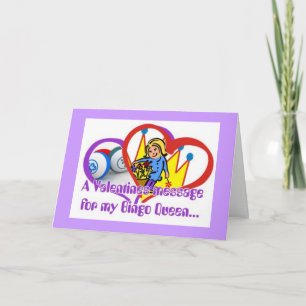 Bingo cards - Valentine for your Bingo Queen