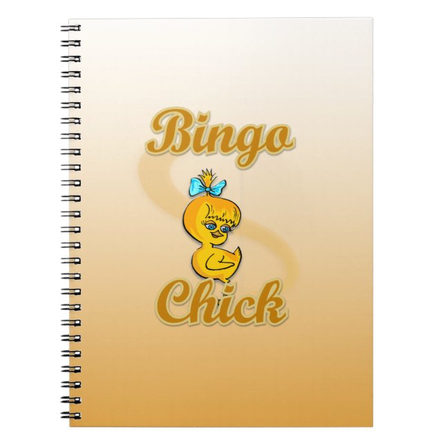 Bingo Chick Notebook (Front)