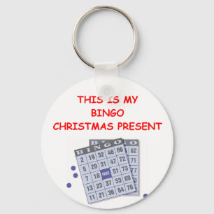 BINGO cristmas Keychain