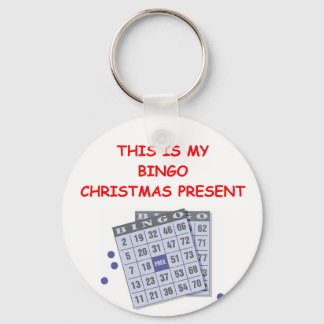 BINGO cristmas Keychain