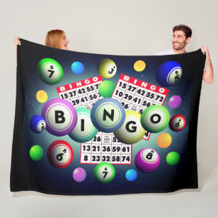 Bingo fleece blanket