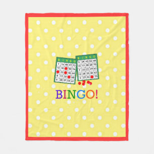 Bingo! Fleece Blanket