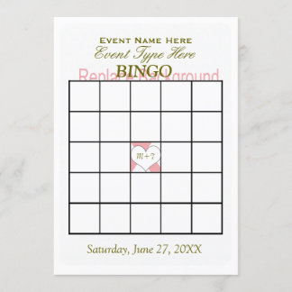 Bingo Game Template