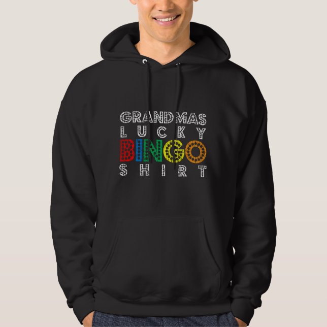 Bingo Grandma Player Hoodie (Front)