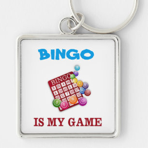 BINGO IS MY GAME KEYCHAIN