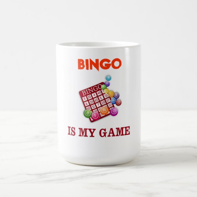 BINGO IS MY GAME MUG (Center)