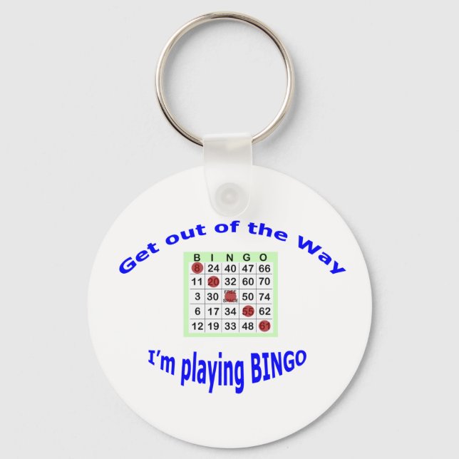 Bingo Keychain (Front)