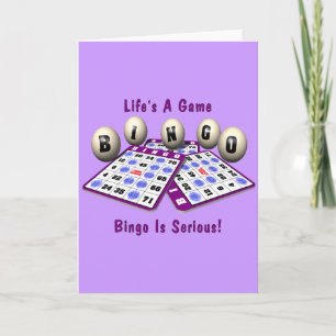 Bingo: Life's A Game Card