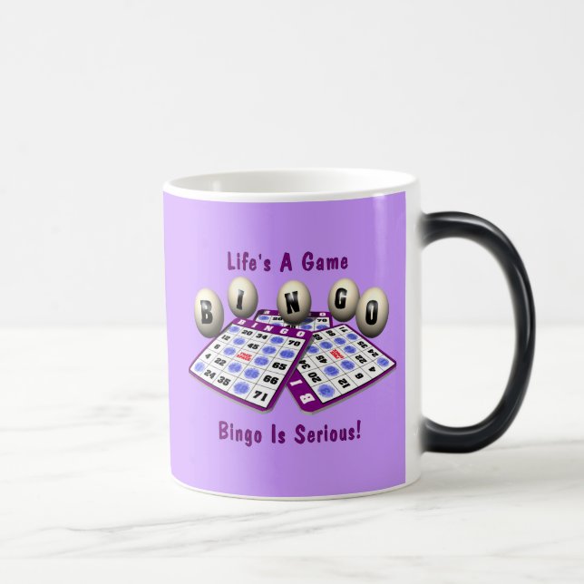 Bingo: Life's A Game Magic Mug (Right)