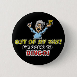 Bingo Lovers 2 Inch Round Button