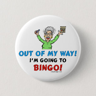 Bingo Lovers 2 Inch Round Button