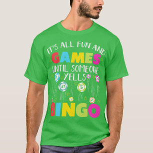 Bingo Lovers Casino Games Bingo Fan Gambling  T-Shirt