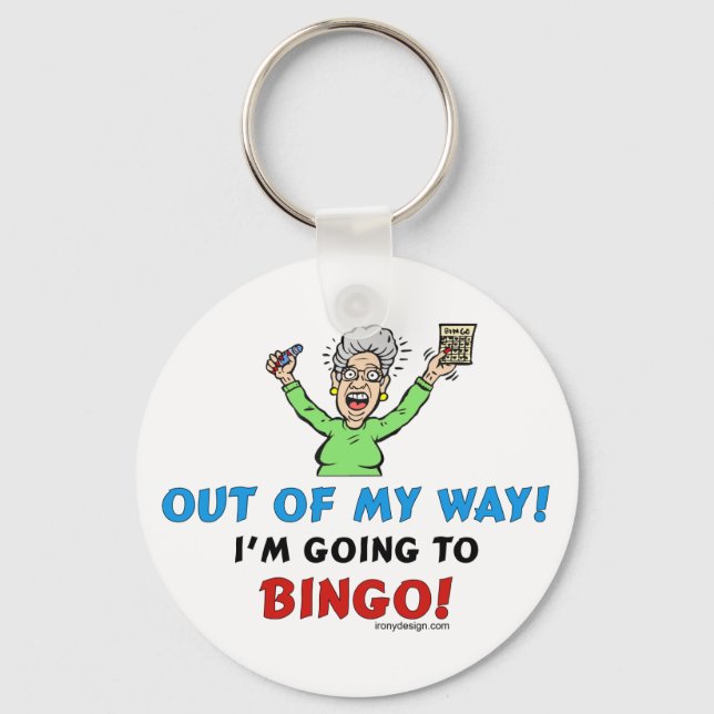 Bingo Lovers Keychain (Front)