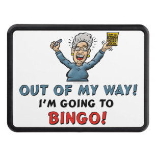 Bingo Lovers Trailer Hitch Cover