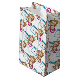 Bingo Monkey small gift bag
