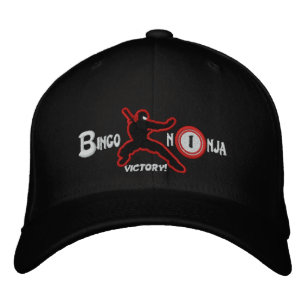 BINGO NINJA casquette en laine flexible avec URL
