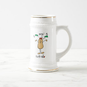 Bingo Nut T-shirts and Gifts Beer Stein