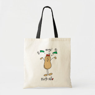 Bingo Nut T-shirts and Gifts Tote Bag