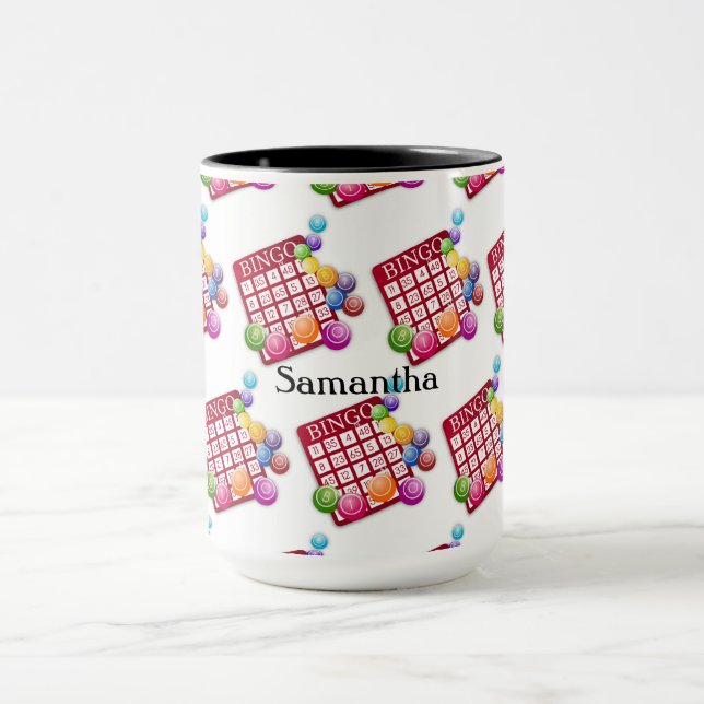 Bingo Personalized Mug (Center)