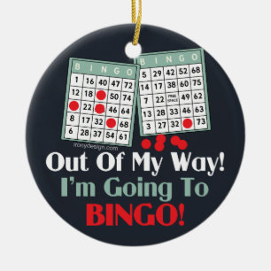 Bingo Players Ceramic Ornament