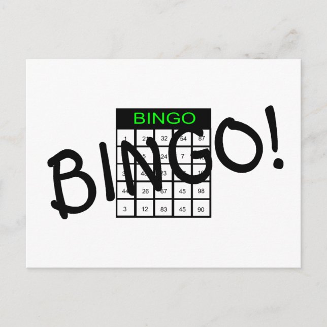Bingo Postcard (Front)